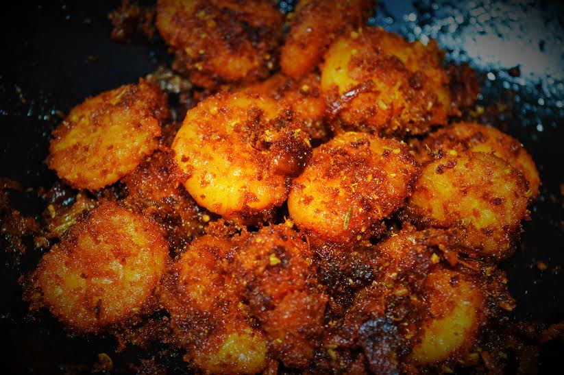 Prawn Fry recipe, seafood recipe, prawns dry recipe, kerala cooking, kerala dishes, kerala recipes, kerala cuisine, south indian recipes, spicy seafood recipe