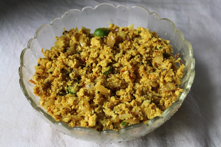 Mutta Thoran, scrambled egg with coconut, scrambled egg, dry egg recipe, easy egg recipe, kerala recipe