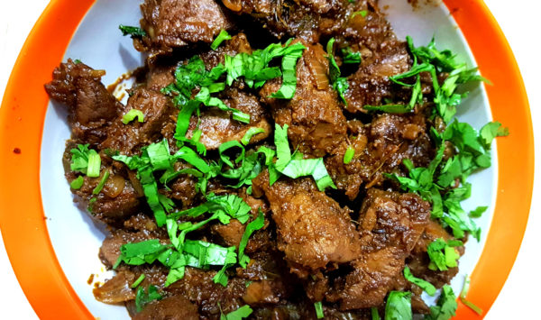 liver fry, easy liver fry recipe, how to cook liver, karal varuthathu