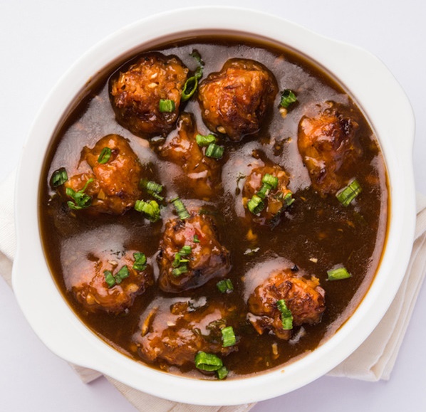 Chicken Manchurian recipe, chicken manchurain indian style recipe, chicken manchurain recipe with step by step pictures 