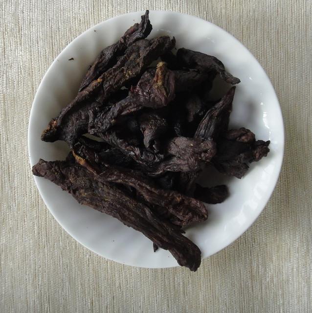 Unakka Erachi Olathiyathu, dried beef stir fry, how to cook unakka erachi