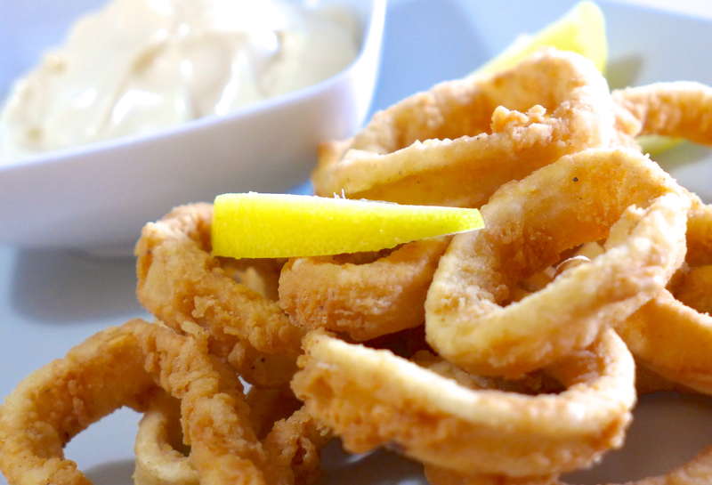 Crispy Calamari Fry, squid fry, crispy calamari fry recipe, fish snack recipe