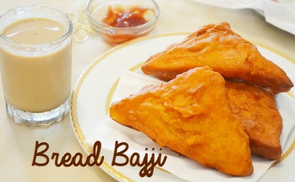 bread bajji recipe, bread pakora, bread pakoda, easy indian snack