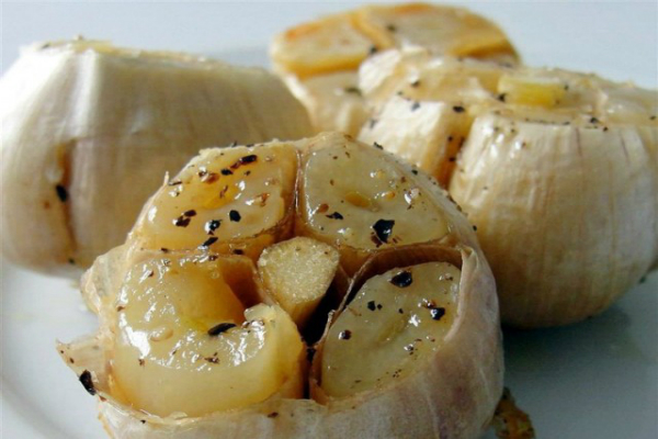 remedy for blood pressure, garlic roast for curing blood pressure