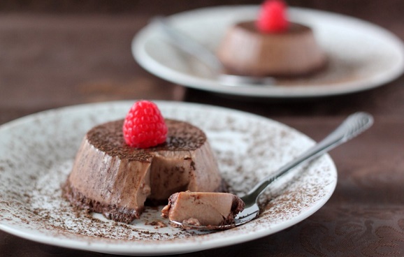 Chocolate Pannacotta 