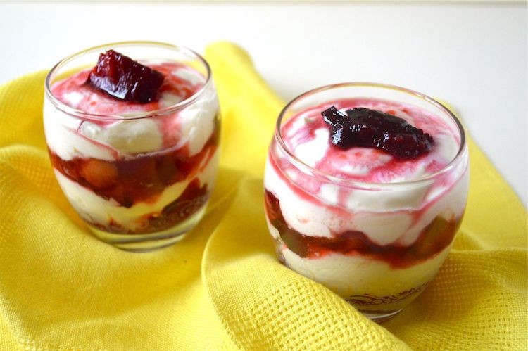 Plum Parfait