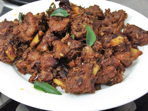 Malabar Style beef fry, easy beef fry recipe, spicy beef fry recipe, beef dry recipe